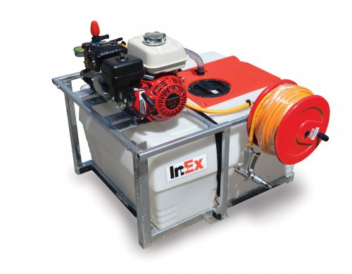 InEx 200L Engine Driven Flat Deck with 30M Hose Reel Kit