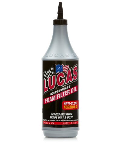 Lucas High Performance Foam Filter Oil - 32oz