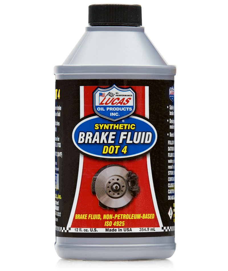 Lucas Synthetic Brake Fluid Dot 4 - 12oz