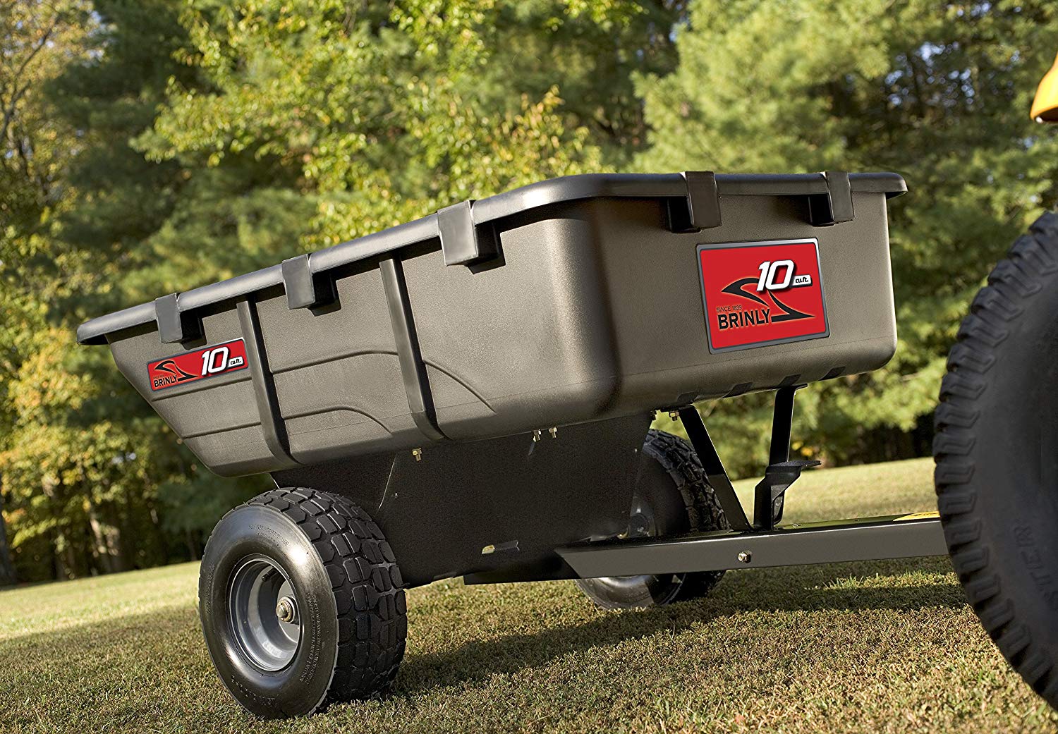 BRINLY HEAVY DUTY POLY UTILITY DUMP CART #PART NO. 95-83383 - Image 3