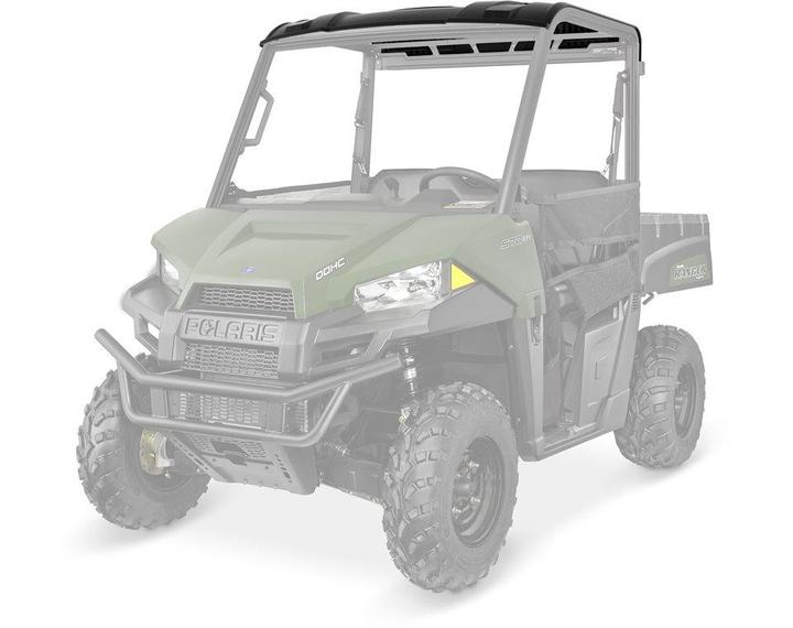 Polaris Poly 2-Seat Sport Roof ( Mid Size), Black #2883236 - Image 7