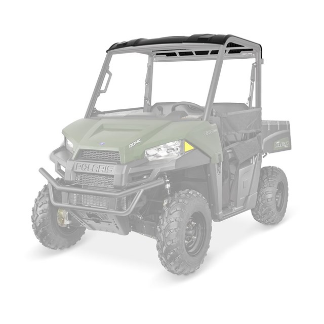 Polaris Poly 2-Seat Sport Roof ( Mid Size), Black #2883236