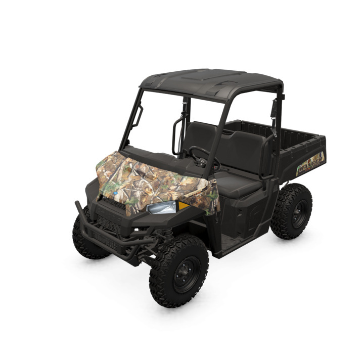 Polaris Poly 2-Seat Sport Roof ( Mid Size), Black #2883236 - Image 9