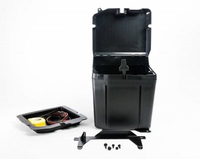 UNDER SEAT DRY STORAGE DUAL BIN