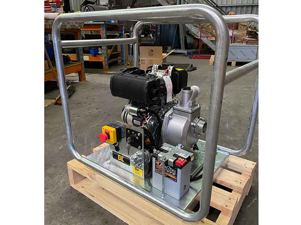 Water Transfer Pump - Diesel Item # 124 WD2048-YEJP - Image 2