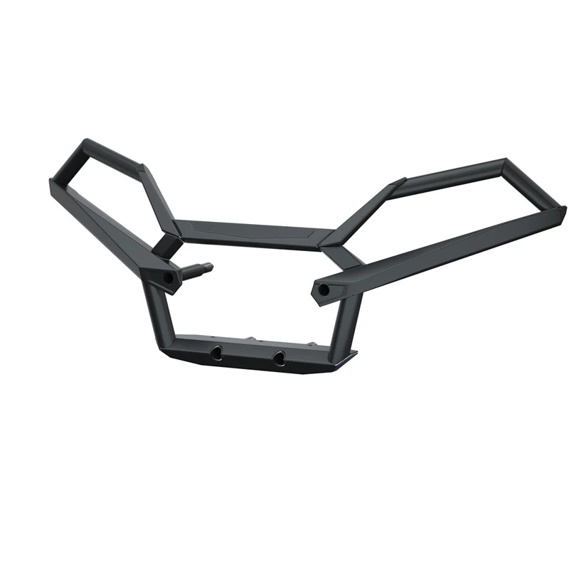 Ultimate Series Steel Front Bumper, Black - Image 3