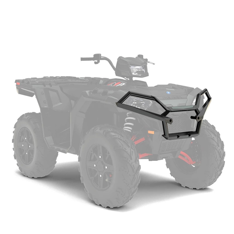 Ultimate Series Steel Front Bumper, Black