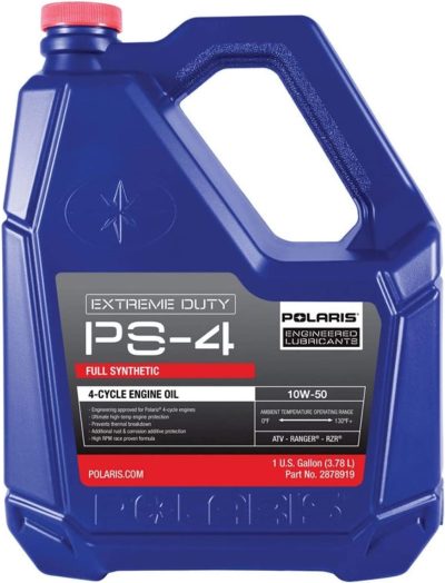 PS-4 Extreme Duty Full Synthetic 10W-50 Engine Oil, 4-Stroke Engines, 2878919, 1 Gallon